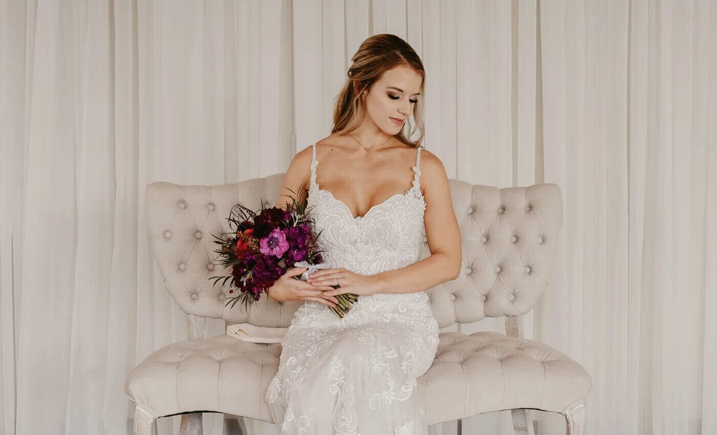 Photo of Bestow Bridal bride will a flower bouquet