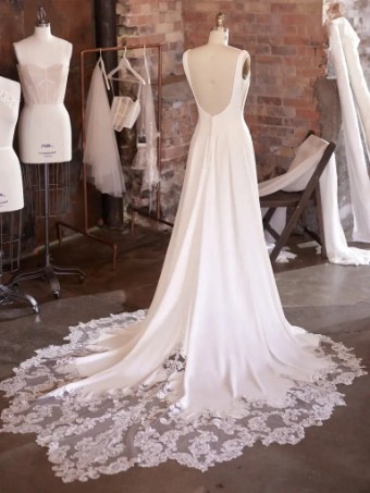 Maggie Sottero Style #Sondra with Lace #4 thumbnail