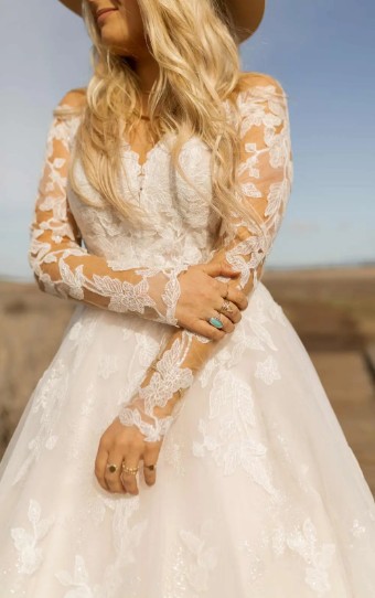Essense of Australia Style #D3293 Long Sleeve #1 thumbnail