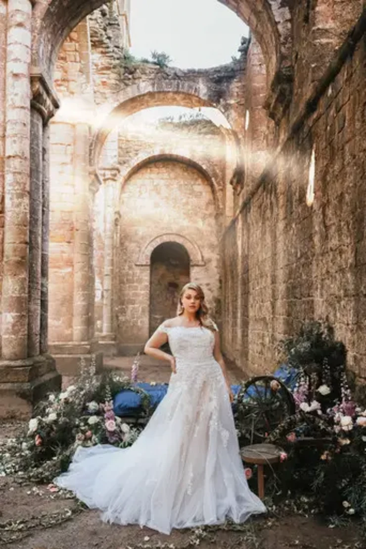 Disney Fairy Tale Weddings Style #D281L - Aurora, Lined Bodice Default Thumbnail Image