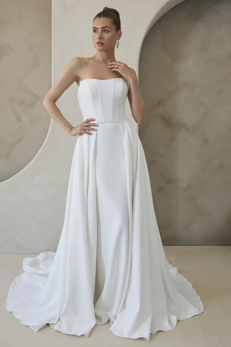 Casablanca Bridal Style #Collyns LE166 Dress and Overskirt Default Thumbnail Image