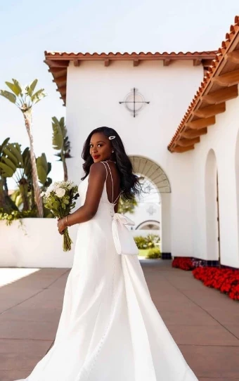 Essense of Australia Style #D3404 - Dress and Bow #6 thumbnail