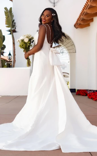 Essense of Australia Style #D3404 - Dress and Bow #1 thumbnail