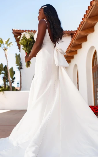 Essense of Australia Style #D3404 - Dress and Bow #4 thumbnail