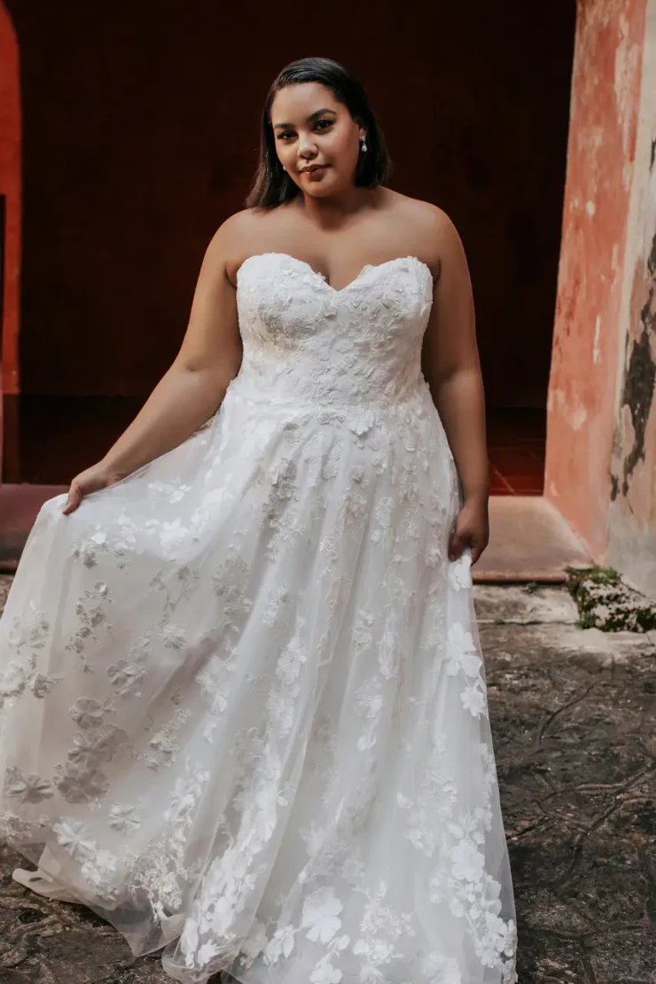 Abella Style #E314L Taliah Lined Bodice Default Thumbnail Image