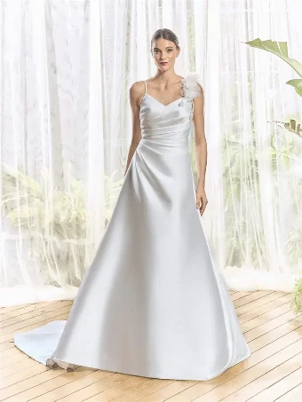 Pronovias Style #Cordeiro - No Strap Flower Detail #0 default thumbnail