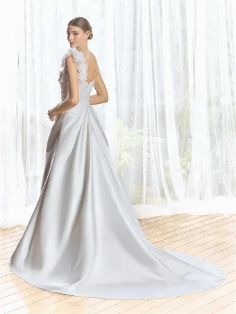 Pronovias Style #Cordeiro - No Strap Flower Detail #1 thumbnail